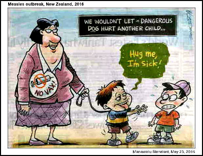 Measles cartoon