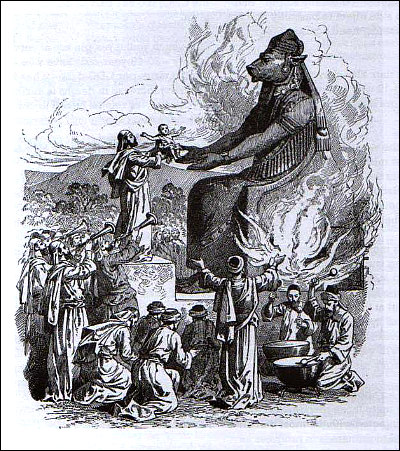 Moloch receives children